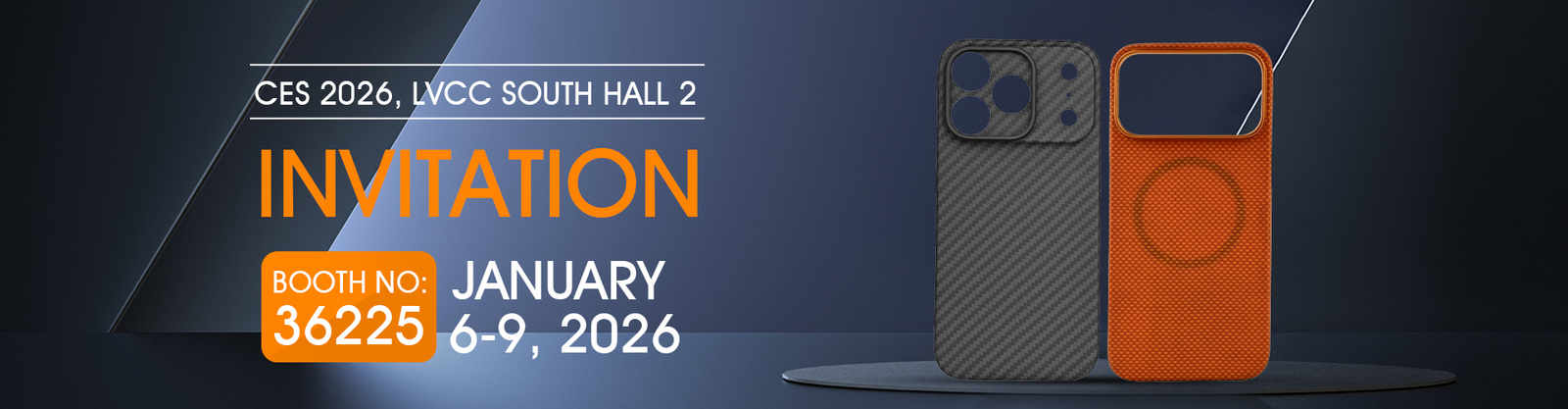 Caja del teléfono de la fibra de Aramid