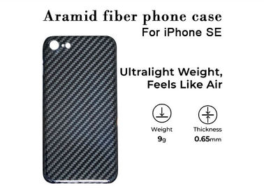 Caja ligera del teléfono del SE del iPhone de la fibra de Aramid de la cubierta completa de la protección de la cámara