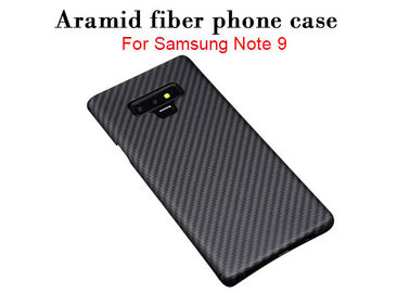 Adelgace y encienda la caja impermeable del Samsung Note 9 auténticos de Aramid