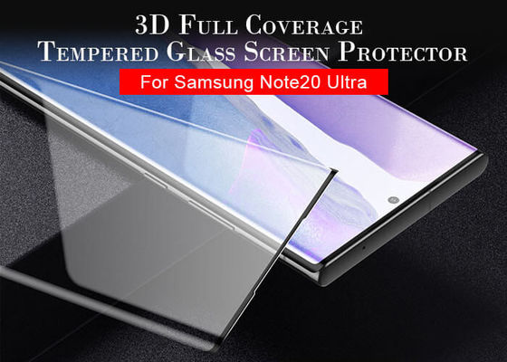 3D AGC moderó el protector de cristal de la pantalla para el Samsung Note 20 ultra
