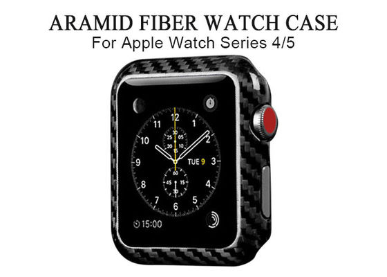 Caiga el caso resistente de la serie 5 del reloj de la fibra 44m m Apple de Aramid