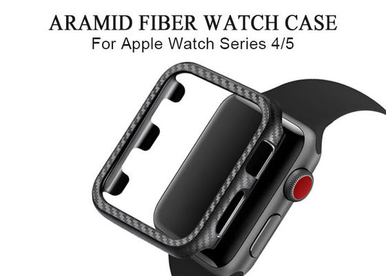 Caja de reloj brillante de Apple de la fibra de Aramid del final de la prueba del choque
