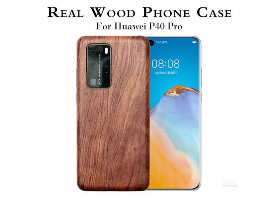 Caja de madera resistente del teléfono de Huawei P40 del rasguño ligero favorable