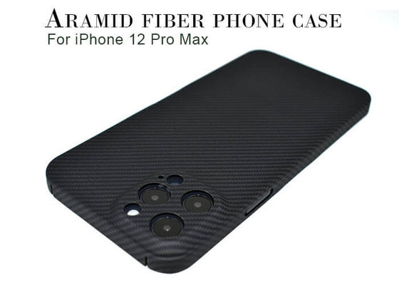 Choque la caja del teléfono de Aramid de la prueba para el favorable caso del iPhone de Max  del iPhone 12