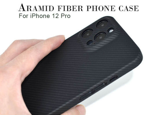 Caso material de  de Aramid de la fibra del iPhone del grado militar a prueba de balas del caso