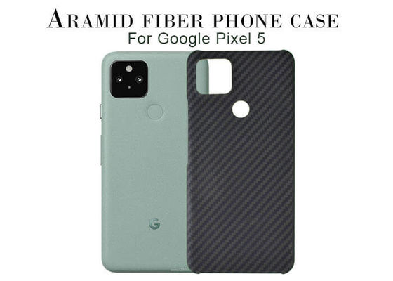 Caja llena del pixel 4a 5g Aramid de Google de la protección de la fibra de carbono material militar