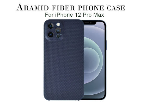Caja a prueba de balas ultra fina del teléfono de la fibra de Aramid para el iPhone 12