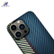 Caja llena del teléfono celular de la fibra de carbono de Aramid de la protección de la cámara para el iPhone 14