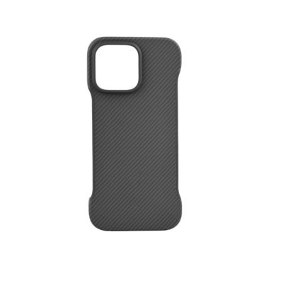 Funda para teléfono de fibra de carbono Kevlar Aramid magnética súper ligera para iPhone 16 Pro Max
