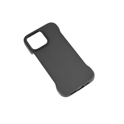 Funda para teléfono de fibra de carbono Kevlar Aramid magnética súper ligera para iPhone 16 Pro Max