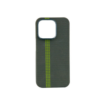 Funda para teléfono de fibra de aramida con patrón personalizado para iPhone 16 Pro Max con 0,8 mm de grosor y 16 g de peso