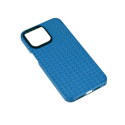 Funda para teléfono de fibra de carbono aramida de color personalizado 2024 para iPhone 16 Pro Max con 0,8 mm de grosor y 16 g de peso
