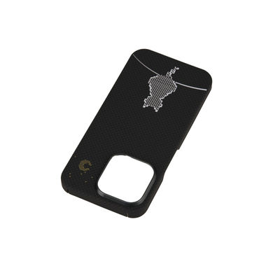 Ultra delgado 0,8 mm espesor 16 g peso Capa de teléfono de fibra de aramida resistente a la suciedad para iPhone 16 Pro Max