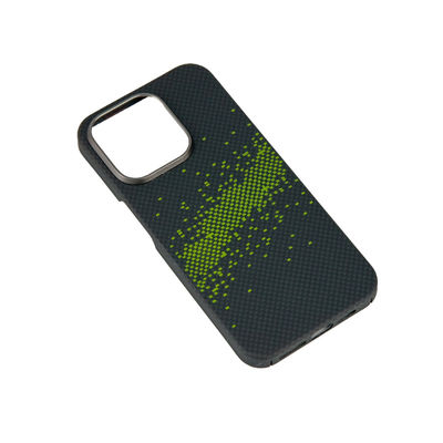 Nueva funda de teléfono de fibra de aramida de lujo personalizada 2024, 0,8 mm de grosor, 16 g de peso, para iPhone 16 Pro Max