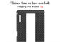 Caja del teléfono de Aramid de la prenda impermeable de la suavidad del compañero 30 RS de Huawei