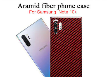 Caso ligero de Samsung de la fibra del OEM Aramid para el Samsung Note 10+