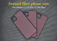Caja real de goma del teléfono de la fibra de Ring Camera Protection Twill Style Aramid para el iPhone 11