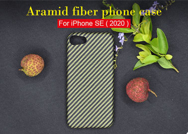 Extremadamente caja del teléfono de la fibra de Aramid del diseño ligero para el SE del iPhone