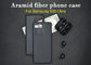 Samsung caja mate negra y gris de S20 de Aramid de la fibra de Samsung