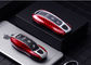 Desgaste - cubierta lisa resistente de la llave del coche de Porsche de la fibra de carbono