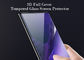 3D AGC moderó el protector de cristal de la pantalla para el Samsung Note 20 ultra