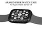 Caja de reloj brillante de Apple de la fibra de carbono de Antifingerprint