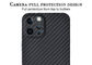 favorable caja llena del carbono de la protección de la cámara de Max Aramid Fiber Case With del iPhone 12