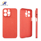 Ninguna caja anaranjada de descoloramiento del iPhone de la fibra de Aramid con diseño de la cubierta completa