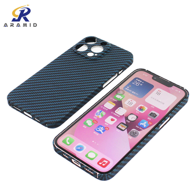 Cubierta a prueba de choques de la fibra de Aramid, caja del teléfono de  para el iPhone 13